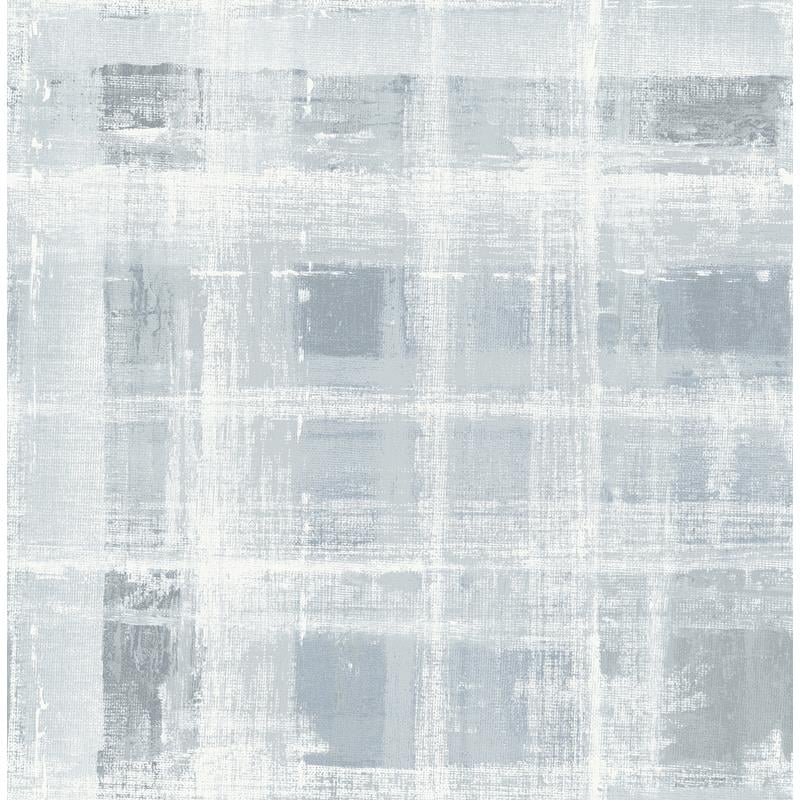 SLS4294 Scott Living Blue Stuart Peel & Stick Wallpaper by NuWallpaper