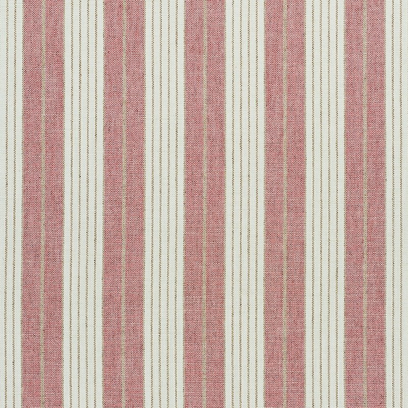 Purchase sample of 72604 Horst Stripe, Rose by Schumacher Fabric