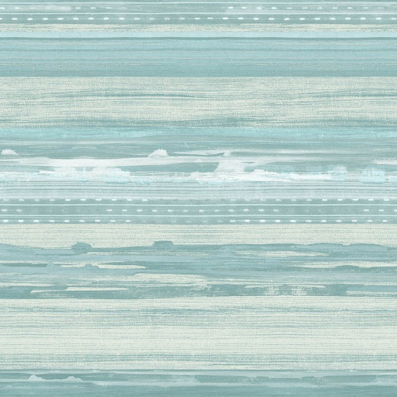 Purchase RY31304 Boho Rhapsody Horizon Brushed Stripe Green by Seabrook Wallpaper