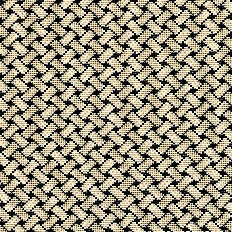 Purchase sample of 63397 Bristol Weave, Noir by Schumacher Fabric
