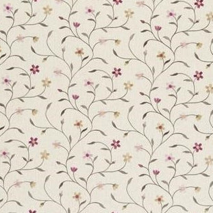 Save F0599-5 Mellor Raspberry by Clarke and Clarke Fabric