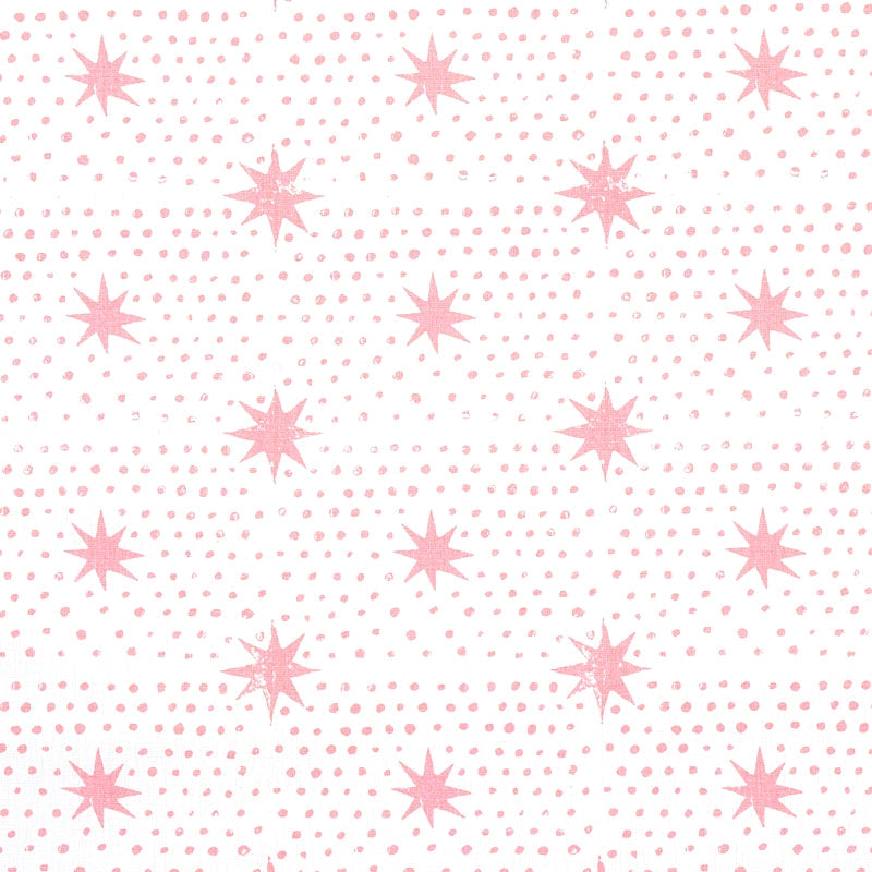 Purchase sample of 179162 Spot & Star, Pink by Schumacher Fabric