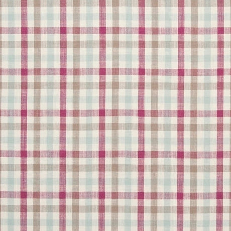 Find F0738-5 Hatfield Raspberry by Clarke and Clarke Fabric