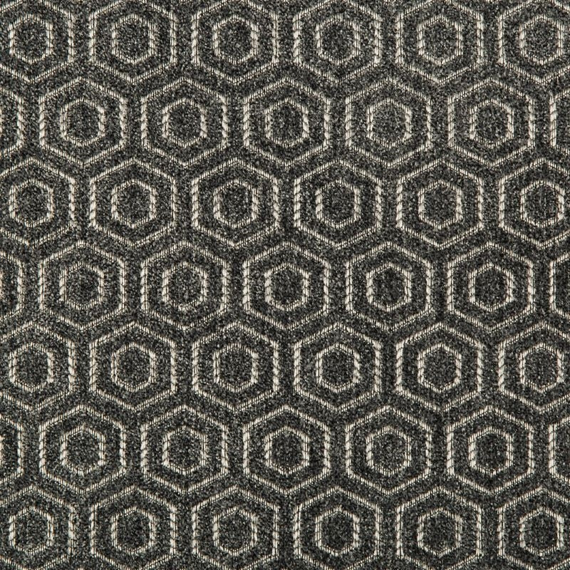 Acquire 35602.21.0 Geometric Charcoal by Kravet Design Fabric