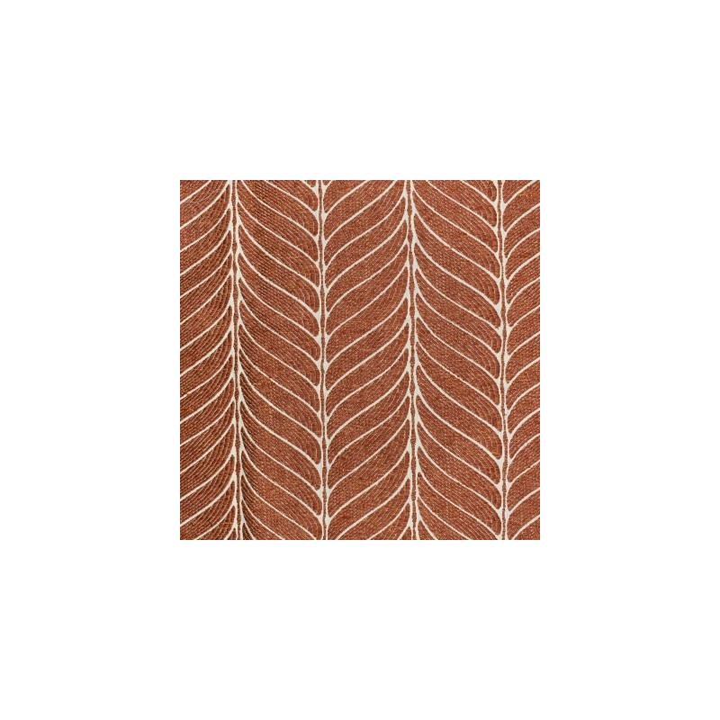 Order S3973 Brick Red Geometric Greenhouse Fabric