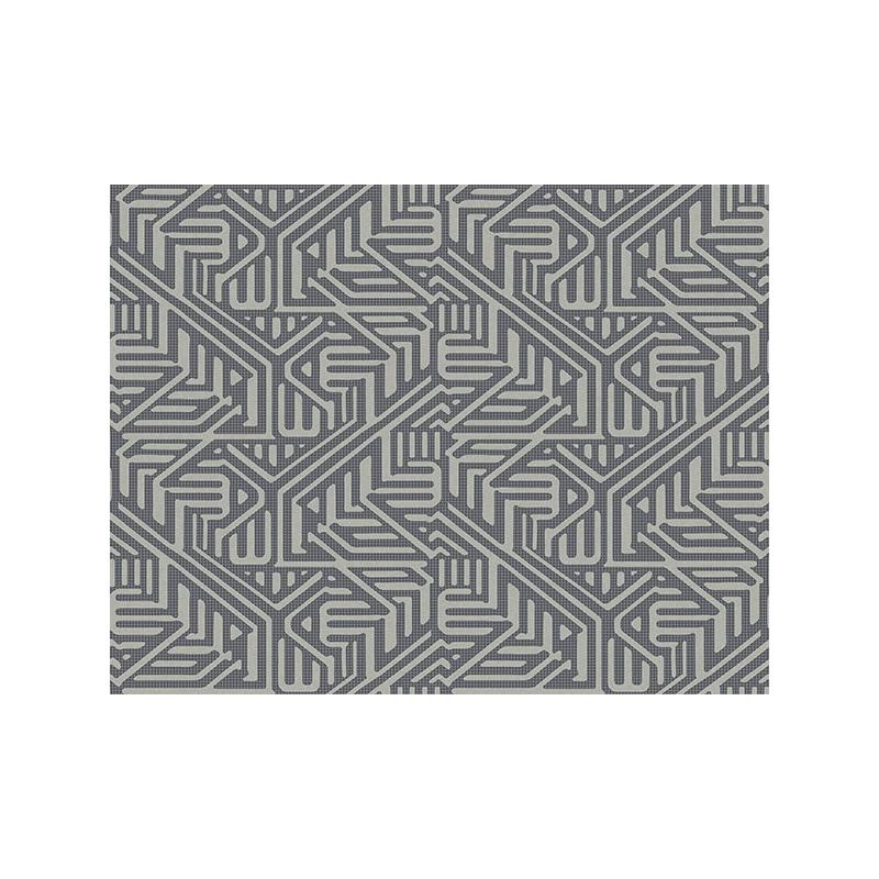 Sample 2949-60610 Imprint, Nambiti Charcoal Geometric by A-Street Prin