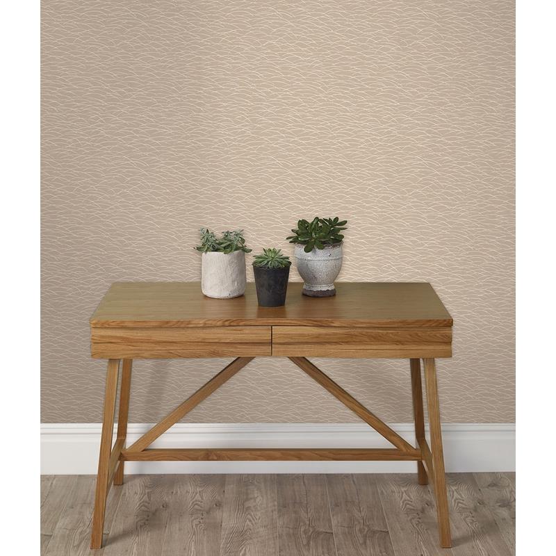 Purchase 2889-25243 Plain Simple Useful Hono Beige Abstract Wave Beige A-Street Prints Wallpaper