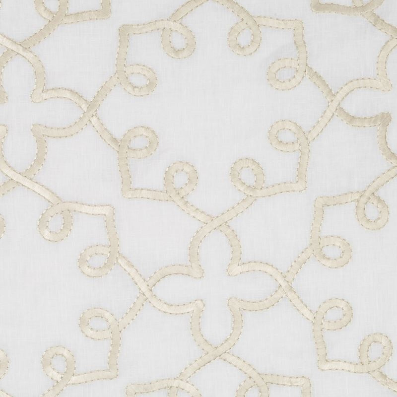 253482 | Leila ScrollTravertine - Beacon Hill Fabric