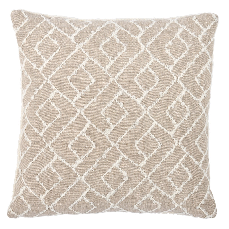 So8013005 | Durant 20" Pillow, Natural - Schumacher Furniture and Accessories