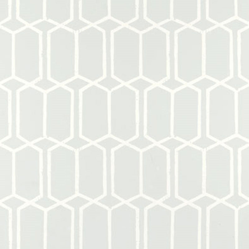 Acquire 5003280 Modern Trellis Cirrus Schumacher Wallpaper