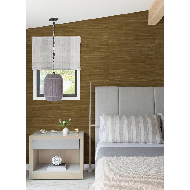 Search 2923-88046 Twine Zhilan Brown Grasscloth Brown A-Street Prints Wallpaper