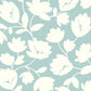 Purchase 2782-24555 Matilda Turquoise Floral Habitat A-Street Prints Wallpaper