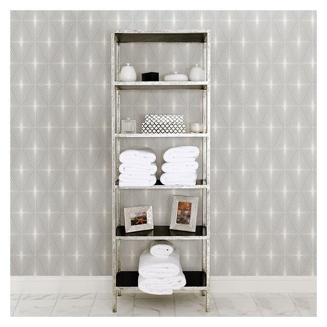 Save on 2716-23871 Starlight Grey Diamond A-Street Prints Wallpaper