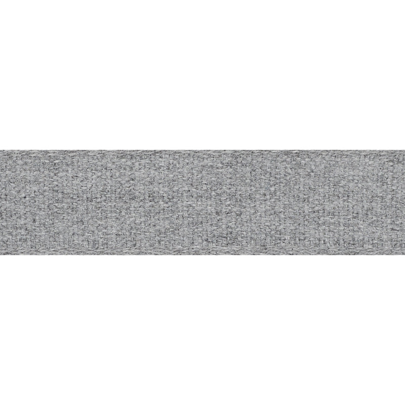 72413 | Ashwood Tape, Grey - Schumacher Fabric