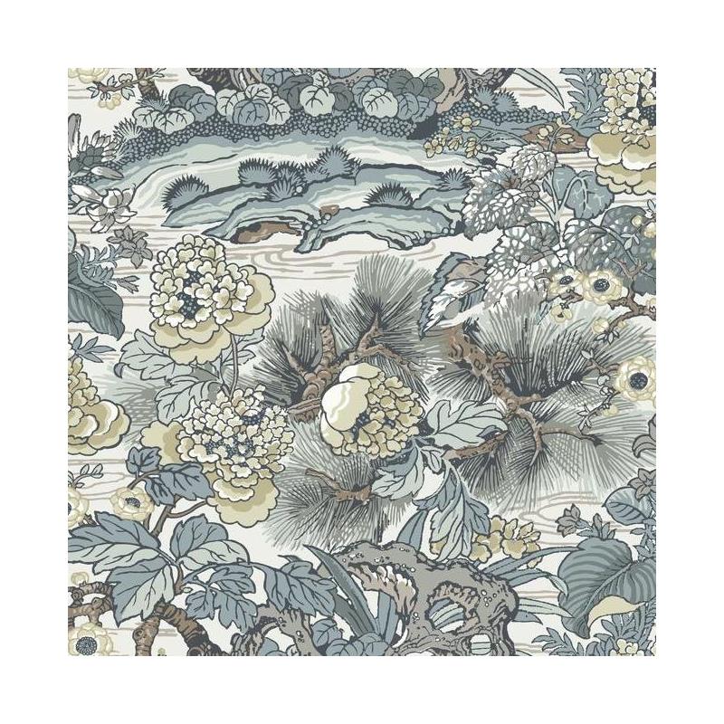 CY1543 | Conservatory | Dynasty Floral Branch | York Wallpaper