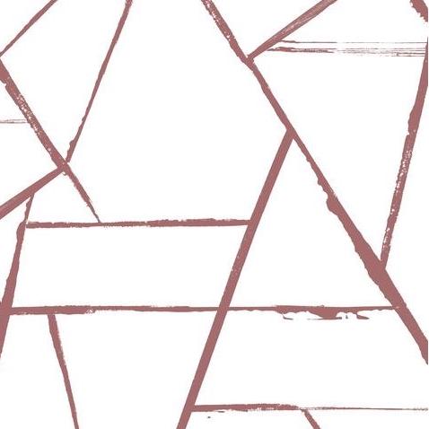 CC1291 Carol Benson-Cobb Signature Spice Red Intersect Wallpaper by York Wallpaper