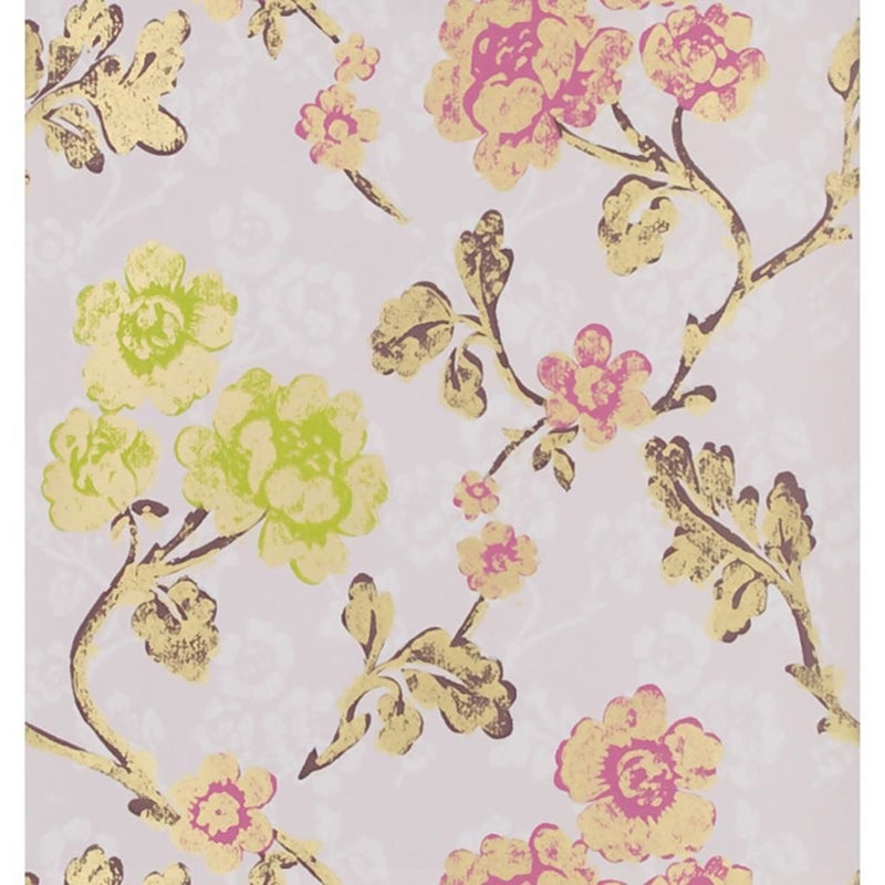 Sample P473-05 Sanssouci, Heather by Designer Guild Wallpaper