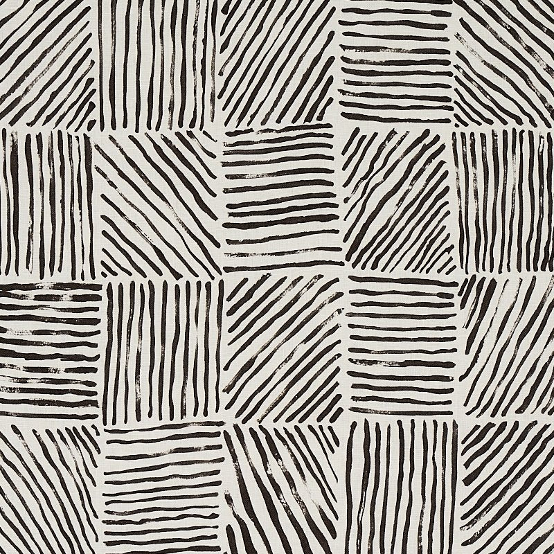 Purchase sample of 179900 Katama, Black by Schumacher Fabric
