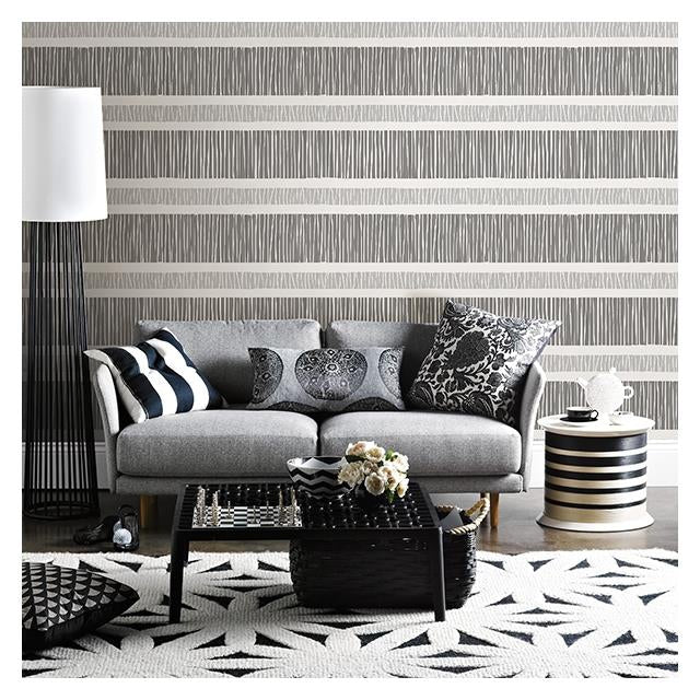 Purchase 2716-23835 Gravity Black Stripe A-Street Prints Wallpaper