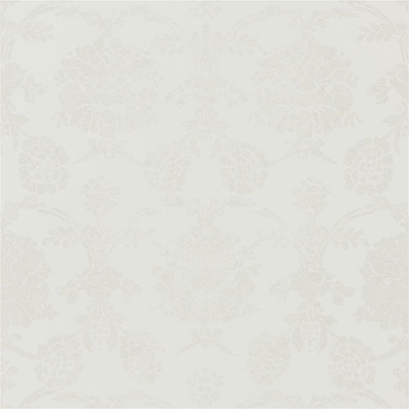 Sample PDG648-01 Sukumala Lino, Chalk by Designer Guild Wallpaper