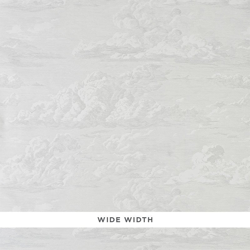 Select 5009131 Cloud Toile Quartz Schumacher Wallpaper