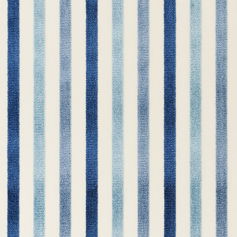 Purchase sample of 72290 Le Matelot, Blue by Schumacher Fabric