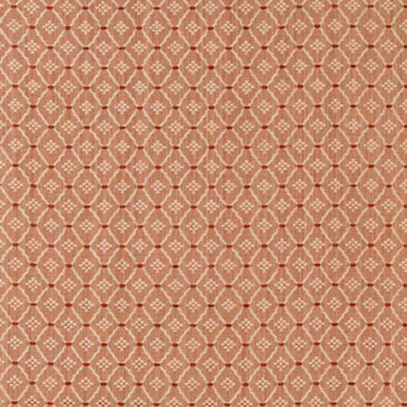 Purchase sample of 63523 Clifton Cotton Strie, Coral by Schumacher Fabric