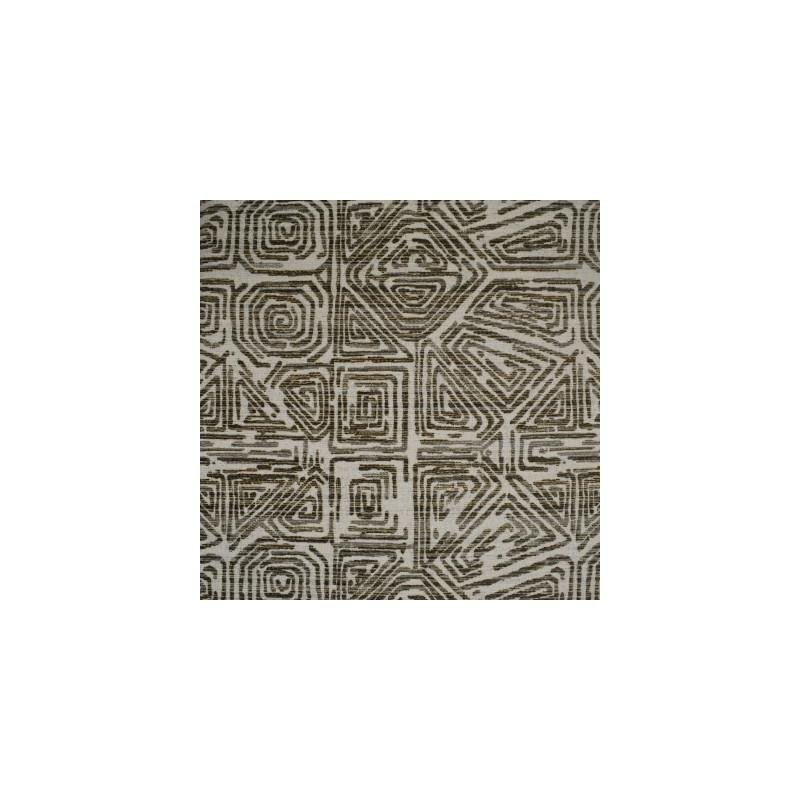 Acquire F2762 Mushroom Brown Abstract Greenhouse Fabric