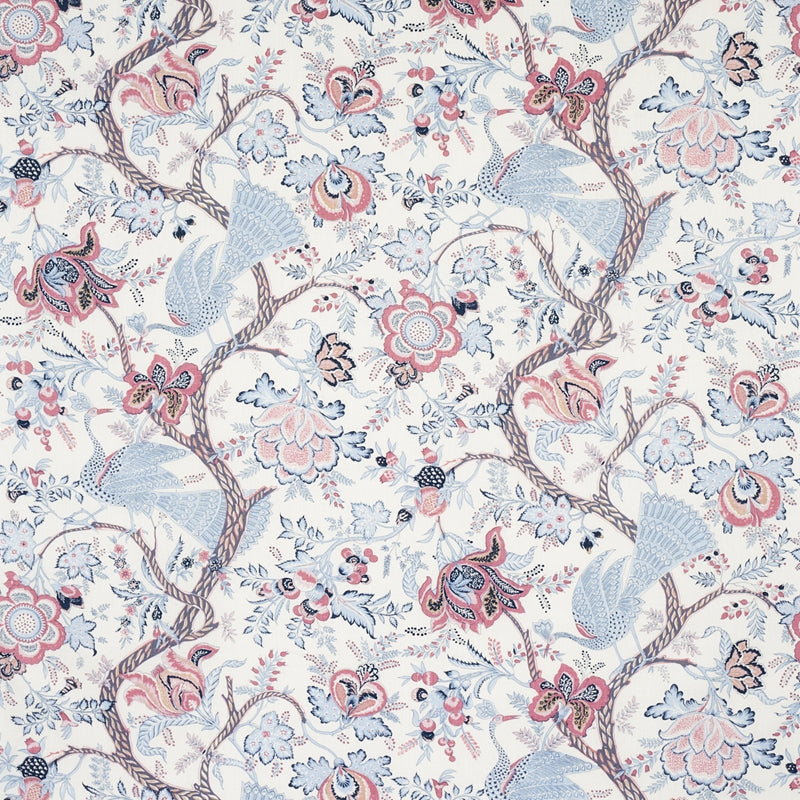 Purchase sample of 180050 Aveline Linen, Lilac by Schumacher Fabric