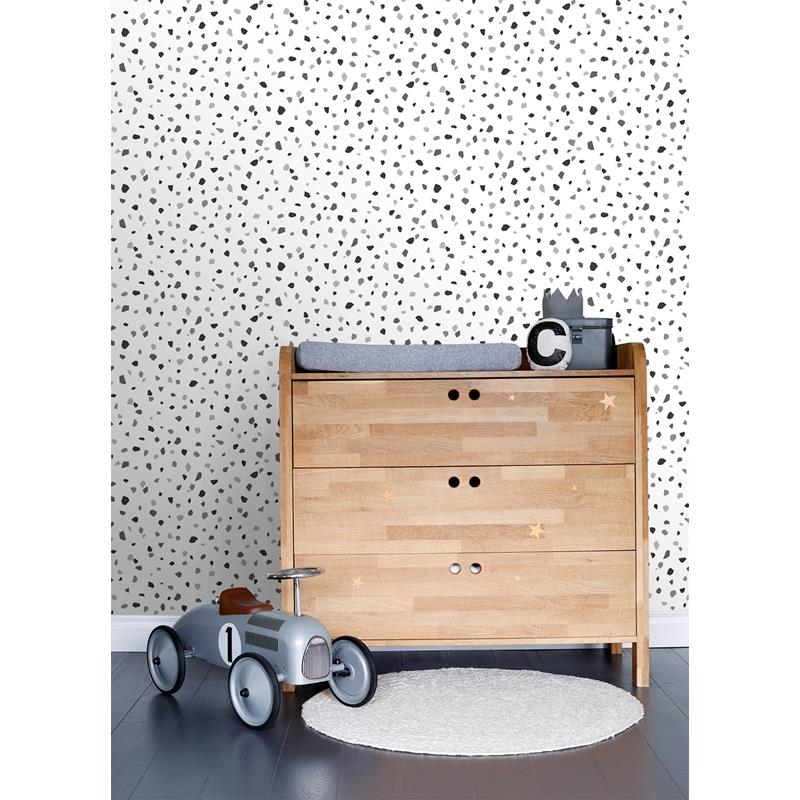 4060-139034 Fable Ona Charcoal Terrazzo Wallpaper by Chesapeake,4060-139034 Fable Ona Charcoal Terrazzo Wallpaper by Chesapeake2