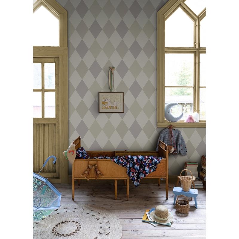 Find 4111-63033 Briony Kalas Lavender Diamond Wallpaper Lavender A-Street Prints Wallpaper