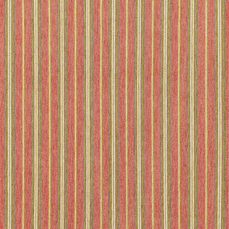 Purchase sample of 68730 Toscana Stripe, Tuscan Red by Schumacher Fabric