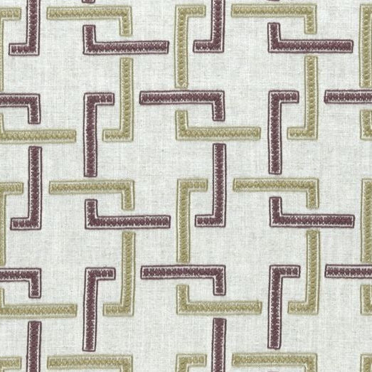 Save F0960-04 Sekai Orchid/Willow by Clarke And Clarke Fabric