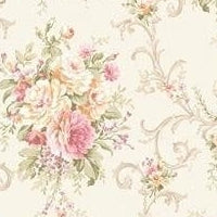 Buy CA81401 Chelsea Reds Floral by Seabrook Wallpaper