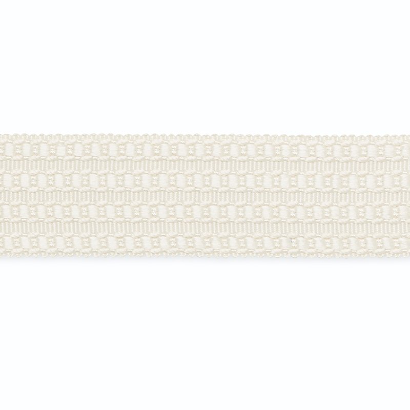 B101-1 | Chambord Four-Row Gallion, Cream - Schumacher Fabric