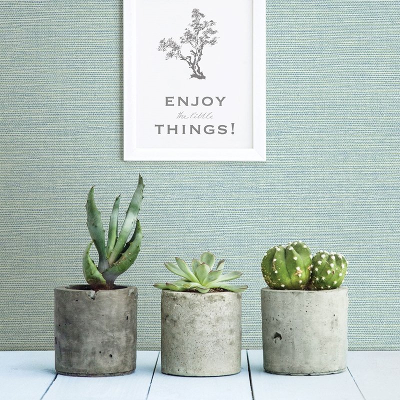 Shop 2901-24282 Perennial Agave Bliss Teal Faux Grasscloth A Street Prints Wallpaper