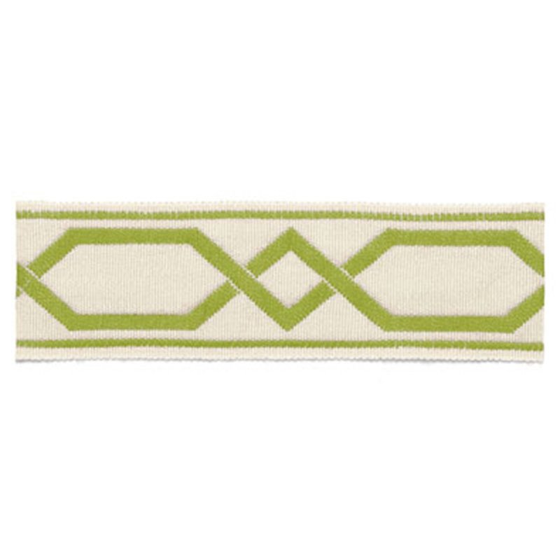 63091 | Saint Tropez Braid, Kiwi - Schumacher Fabric