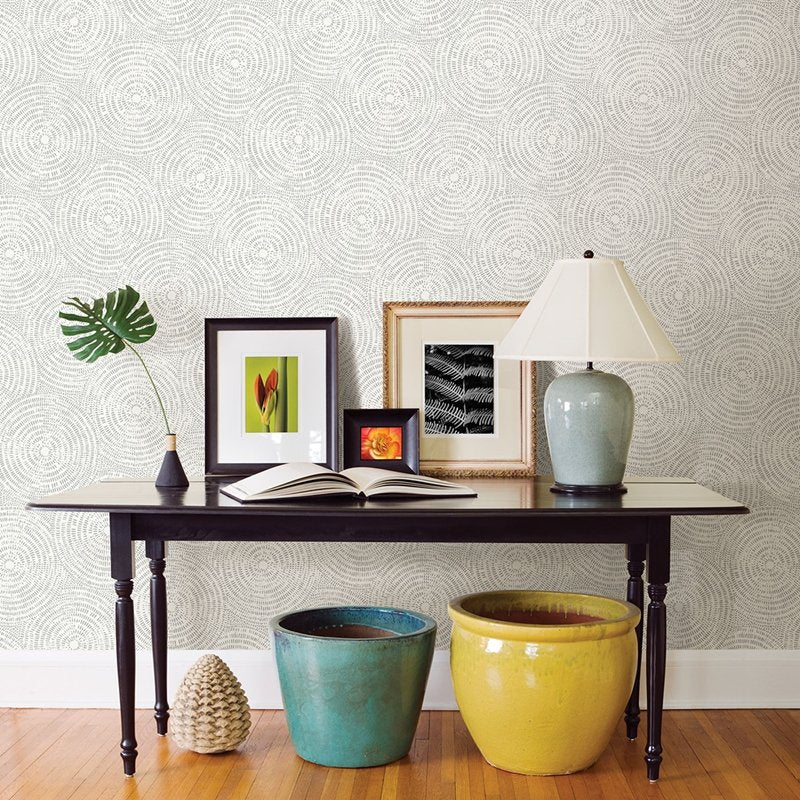 Buy 2782-24523 Vatten Grey Shibori Habitat A-Street Prints Wallpaper