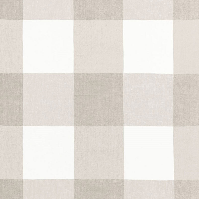 Purchase sample of 68372 Key Largo Check, Zinc by Schumacher Fabric