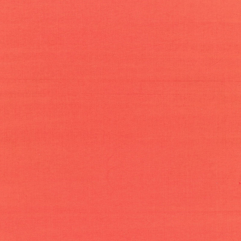 Purchase sample of 68789 Beckford Cotton Plain, Poppy by Schumacher Fabric