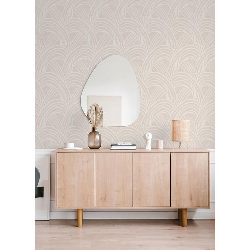 View 2975-26220 Scott Living II Farrah Blush Geometric Blush A-Street Prints Wallpaper