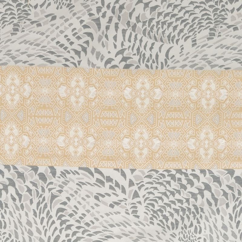 250208 | Shape Shifter, Silver Gold - Beacon Hill Fabric