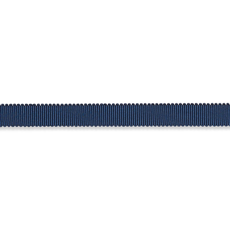 74648 | Pierre Silk Gimp Narrow, Navy - Schumacher Fabric