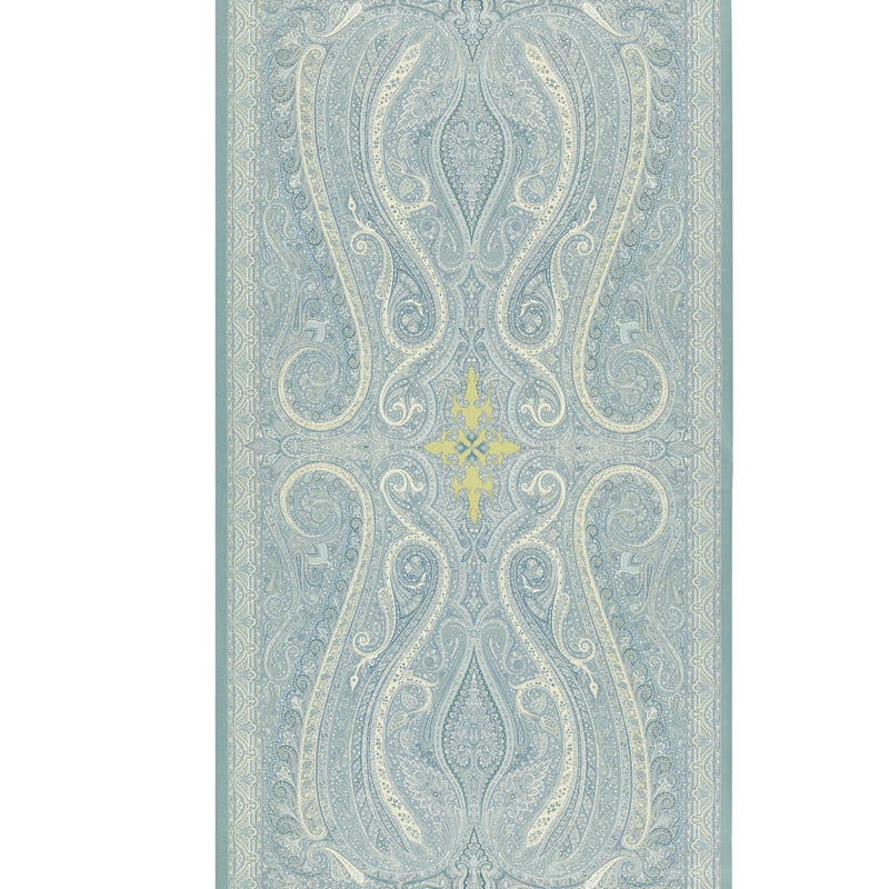 Buy 5006600 Pasha Paisley Sky Schumacher Wallpaper