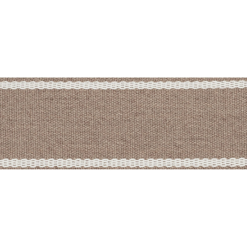 72400 | Sullivan Tape, Taupe - Schumacher Fabric