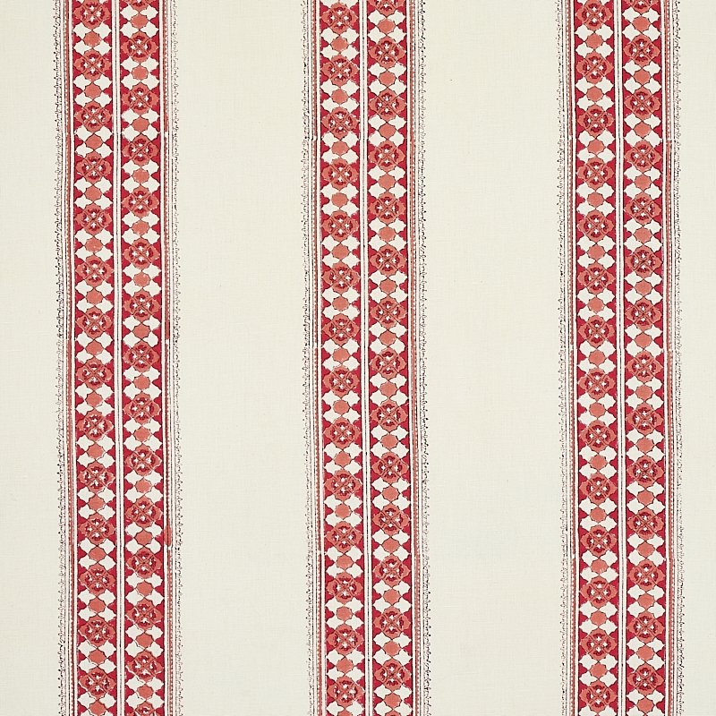 Purchase sample of 179372 Amira Hand Blocked Print, Dusty Rose by Schumacher Fabric