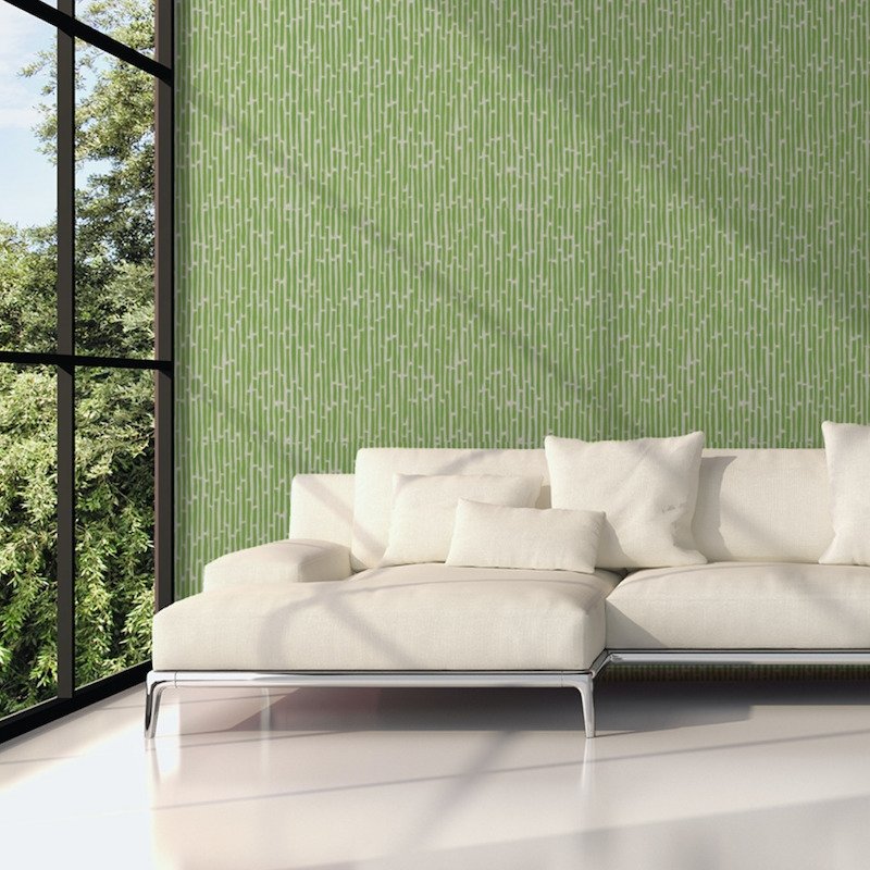 Shop 5007522 Bamboo Spring Schumacher Wallpaper