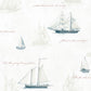 Order 4041-01703 Passport Andrew White Sailboat Wallpaper White by Advantage