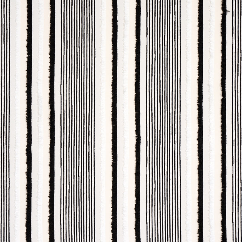 Purchase sample of 81110 Billy Indoor/Outdoor, Black by Schumacher Fabric