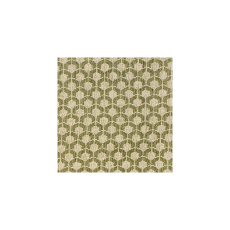 Save F3288 Pistachio Green Geometric Greenhouse Fabric